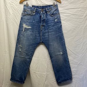 R13 Tailored Drop jeans- color Bain